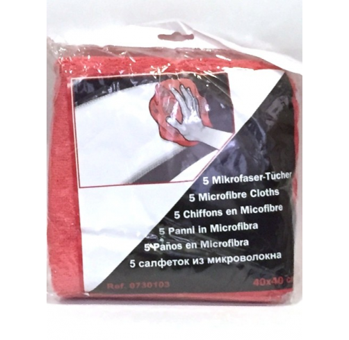 WURTH 0899900113 ΠΑΝΙ ΚΑΘΑΡΙΣ. MICROFIBER KOKKI 40X40 5TEM