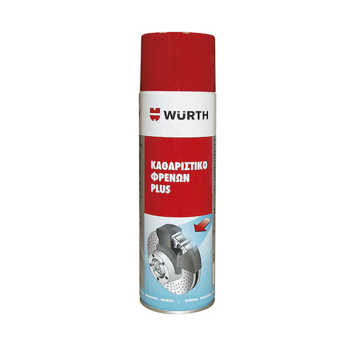 WURTH 089010810 ΚΑΘΑΡΙΣΤΙΚΟ ΦΡΕΝΩΝ PLUS 500ML